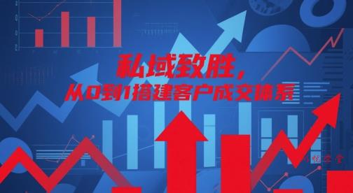 私域致胜，从0到1搭建客户成交体系