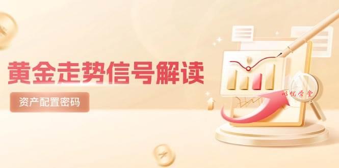 （14860期）黄金走势信号解读，避险逻辑+市场情绪，美股剧震后的资产配置密码