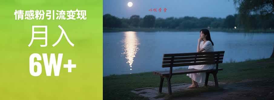 （15229期）情感粉引流变现实操课：单月变现6w+，情感粉引流变现实操课