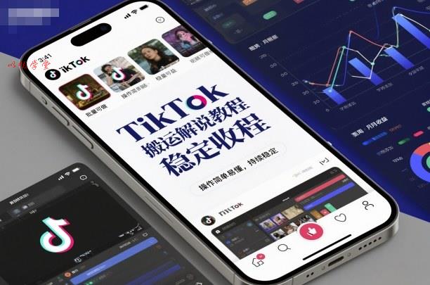TikTok搬运解说教程,稳定收益,操作简单易懂,批量可做,持续稳定