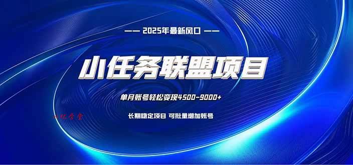 （16521期）小任务联盟项目：一台电脑每天只需10分钟，轻松简单稳定