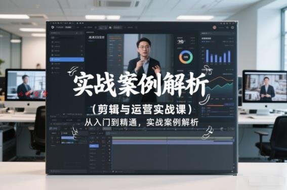 剪辑与运营实战课,从入门到精通,实战案例解析(更新2026)