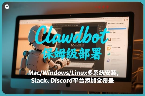 Clawdbot保姆级部署，从入门介绍、Mac/Windows/Linux多系统安装，到Slack、Discord平台添加全覆盖